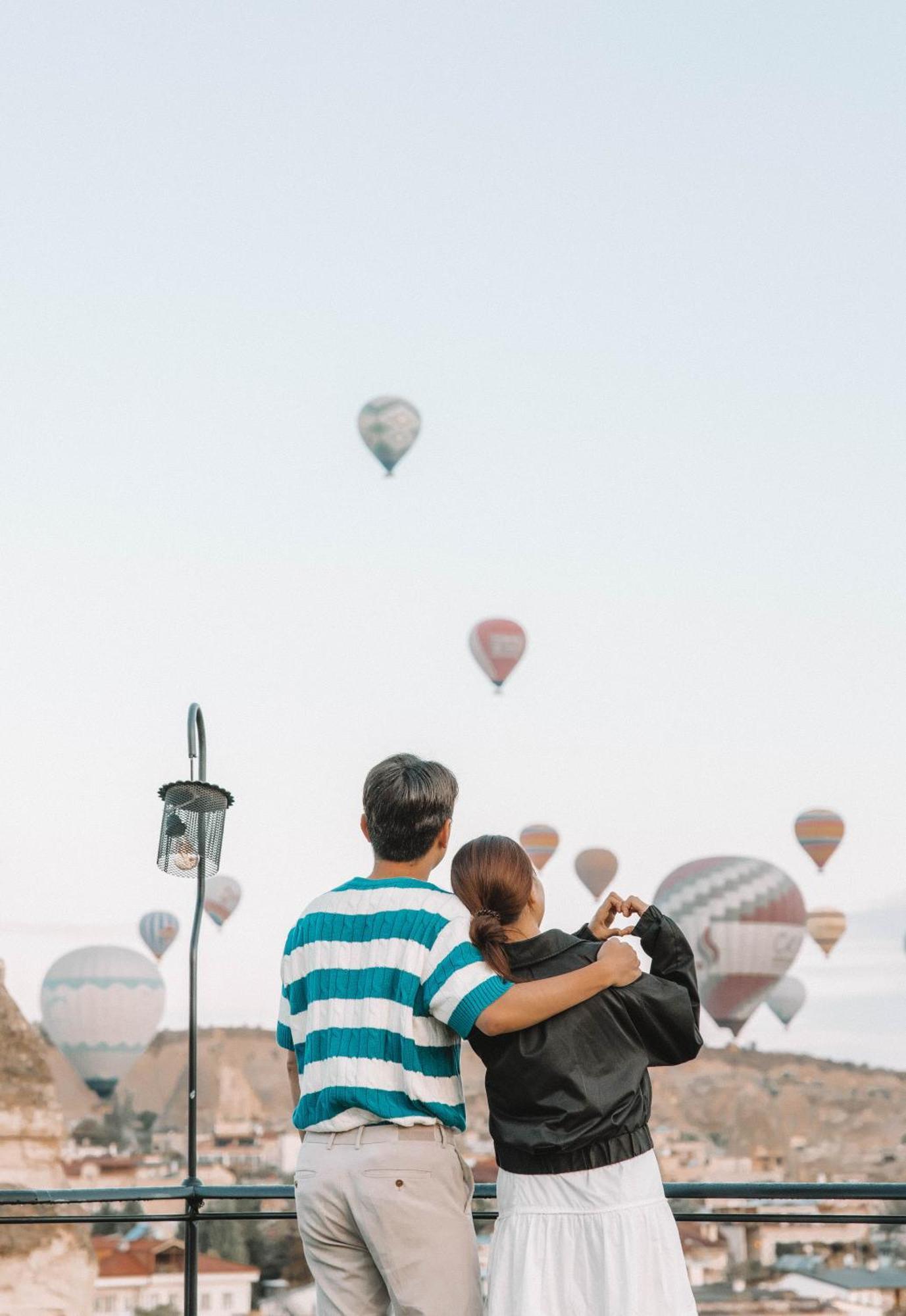 Отель Turan Cappadocia Cave Гореме Экстерьер фото