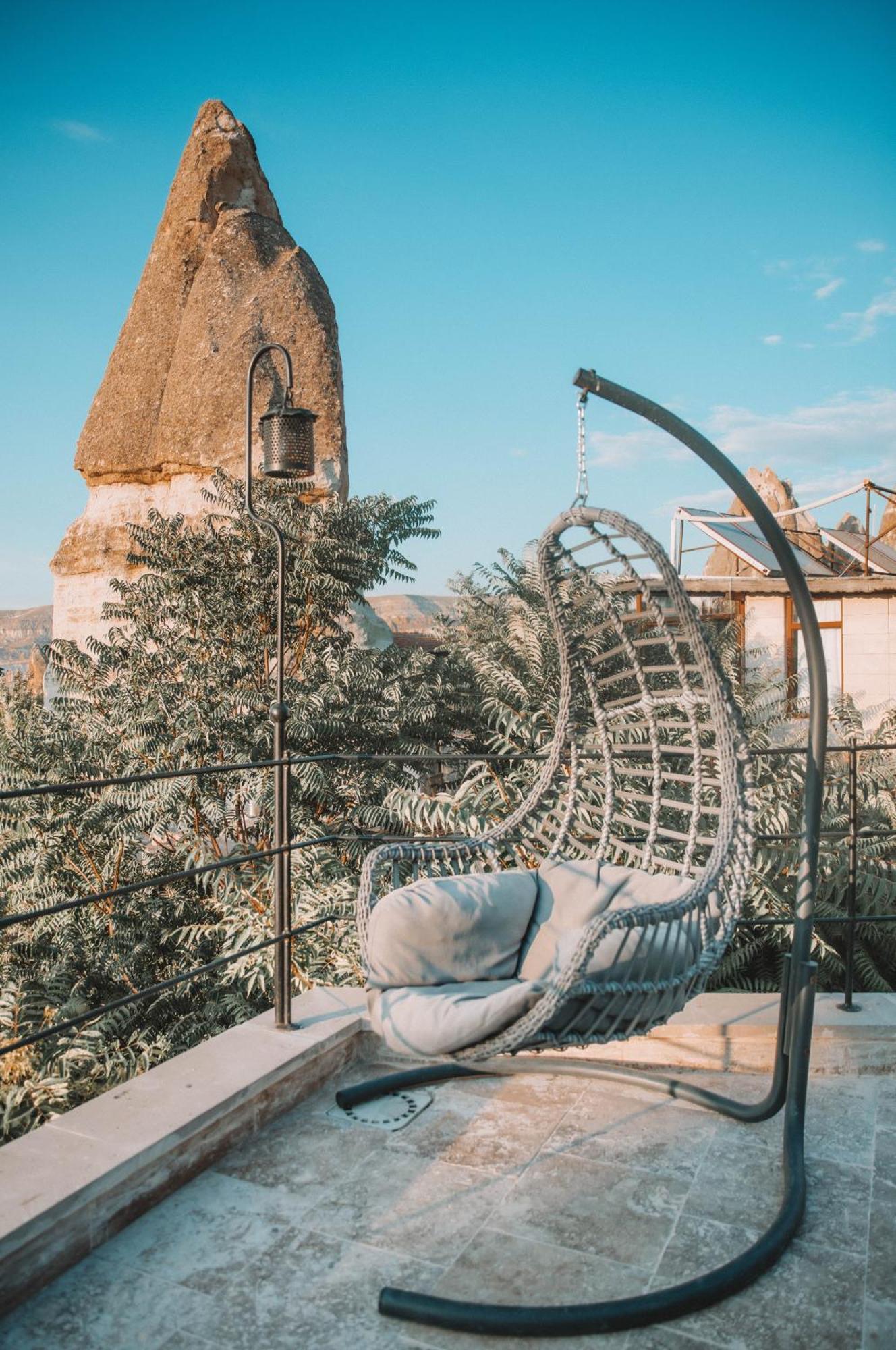 Отель Turan Cappadocia Cave Гореме Экстерьер фото